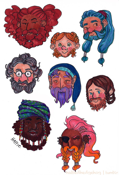 hattedhedgehog: Do you ever just NEED bearded dwarf ladies in your life, so much?