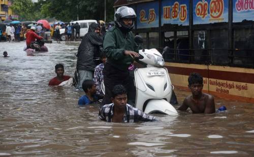 Inundated City – ChennaiFew months ago, I was on a skype call with my dad who lives in Southern Indi