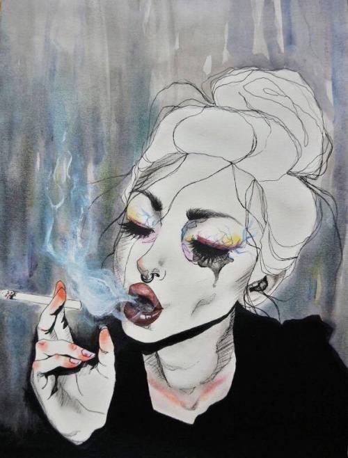 crossconnectmag:  Harumi Hironaka  São Paulo-based Peruvian/Japanese painter and illustrator website  For more unique art: Instagram || Twitter || Facebook Posted by Andrew 