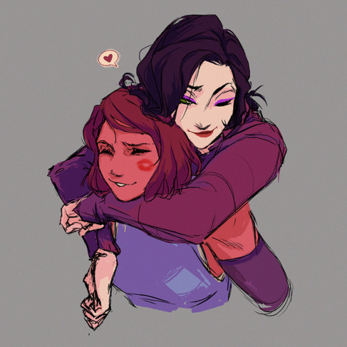 samanthadoodles:   Korrasami sketch drop (Part Two) 💫  [Part One] Keep reading 