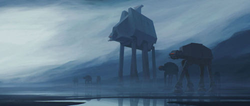 darthluminescent: Star Wars // by Aaron Luke Wilson