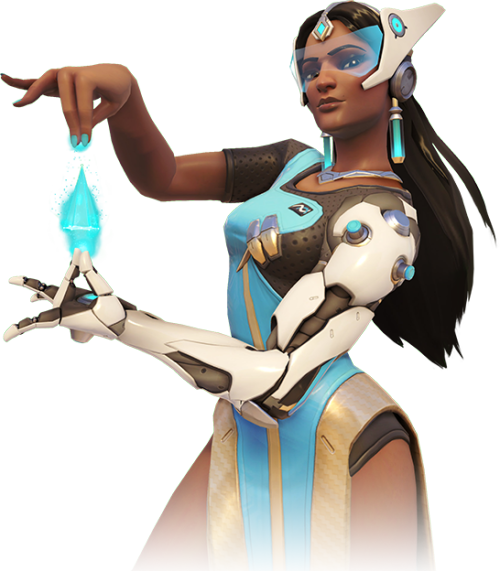autisticcharactersofthedayposts:Today’s Autistic Character of the Day is Symmetra from Overwatch!
