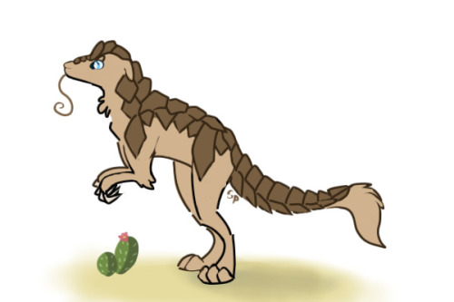 Pangorooa Pangolin Kangaroo Thing. Kinda Cute Actually
