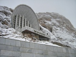 nihilminus:  Historic and ethnographic museum on Sulaiman-Too mountain in Osh, Kirghizia. Photo credit unknown. 