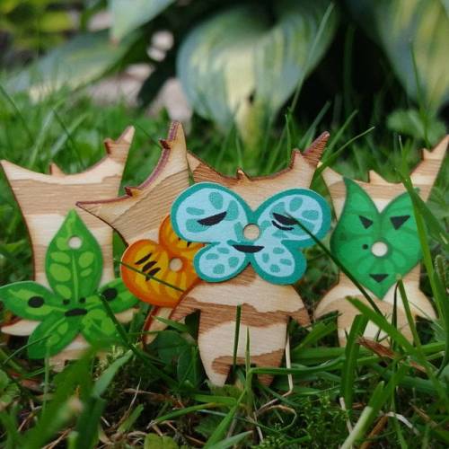 retrogamingblog2:Korok Planter Decorations made byCustomPropsSven