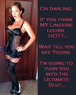 yes-sadie100:  gr949: Yes please! 💄👗💅 Message me for details of my crossdressing program.  Embrace the new you!