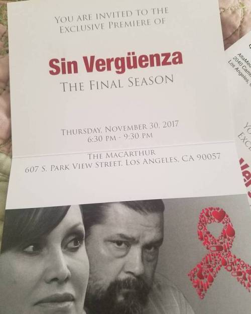 Yes, it going down tonight can’t wait to see the primer of The Final Season Sin Verguenza Pres