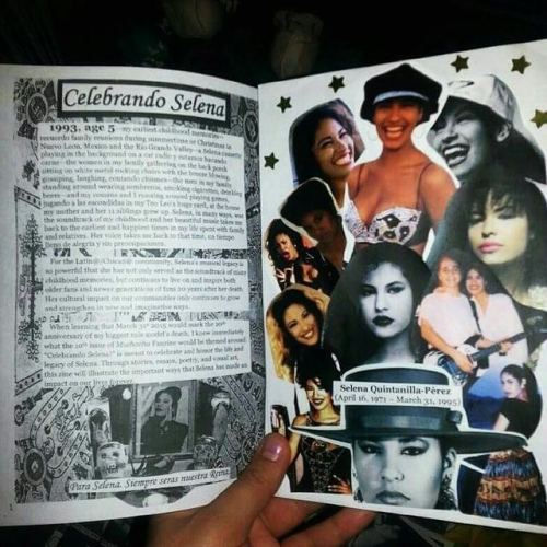 SELENA ZINE GIVEAWAY!  In remembering Selena on the 22nd anniversary of her passing, Muchacha Fanzin