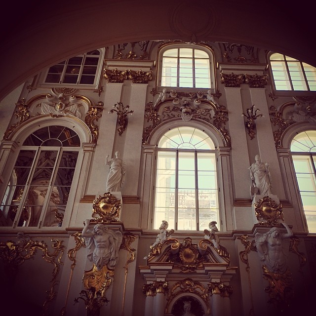 thestandrewknot:  The Jordan Staircase at the Hermitage Museum, Saint Petersburg.