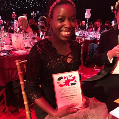 the-perks-of-being-black:  “[Ade Hassan,] the founder of a nude lingerie line for black women has been named fashion entrepreneur of the year at the Great British Entrepreneur Awards 2015. … After only one year in business, Ade’s brainchild has