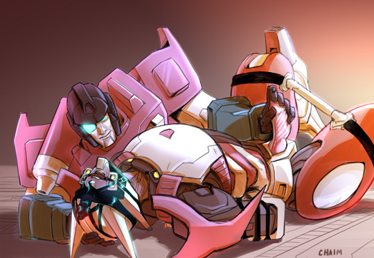 robo-hunter-chaim:  Perceptor X Drift- Well done, Drift – This was supposed to