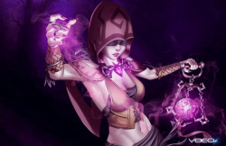 vocox:Fanart Seris from Paladins game by Hirez Since I have something