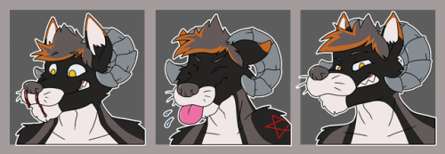 More Telegram sticker commissions!For KievTheHusky on FA