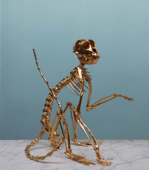 Porn Pics asylum-art:Skeleton Sculptures by John BreedJohn