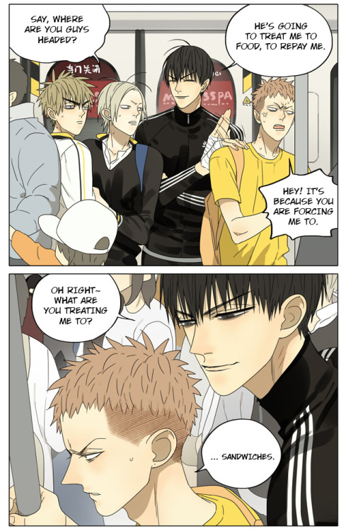 Old Xian update of [19 Days] “a few idiots after school”, translated by Yaoi-BLCD.Previously, 1-54 with art/ /55/ /56/ /57/ /58/ /59/ /60/ /61/ /62/ /63/ /64/ /65/ /66/ /67/ /68, 69/ /70/ /71/ /72/ /73/ / 74/ /75, 76/ /77/ /78/ /79/ /80/ /81/ /82/