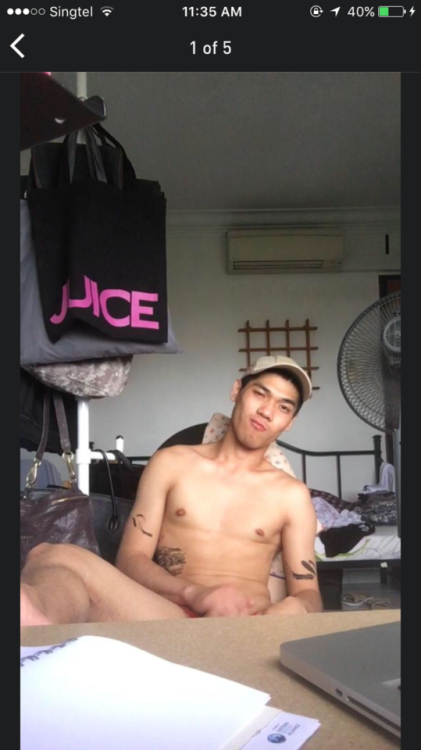 killerwhaleteo: sgboiboi92: Hot SG guy he has a few tats now and performs on cam4