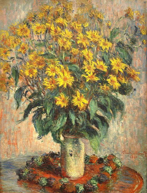 Jerusalem Artichokes (1880) By Claude Monet