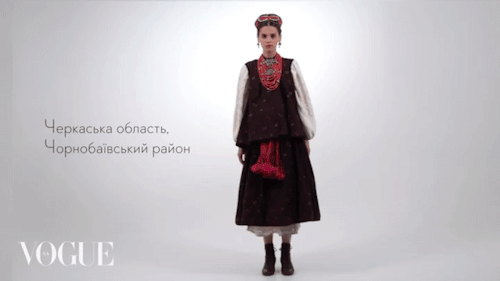 songs-of-the-east: Vogue Ukraine presents Ukrainian folk clothing from various regions of the count