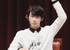 pandreos:  gongchan being cute 