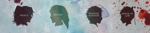 bybocchan: Book of Murder. silhouettes