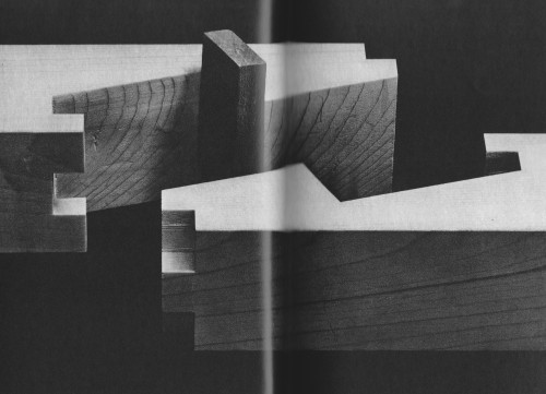 Scarf Joint from “The Art of Japanese Joinery”!Like this picture?  Follow Joinery J