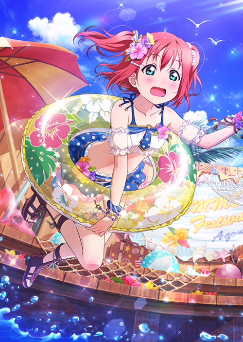 aqours-ruby: ruby kurosawa; idolized urs (#985, 1110, 1251) *please don’t remove the caption o