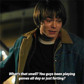 elevenbbrowns:  DUSTIN FARTED.