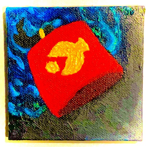 A Lil Acrylic Painting I Made Of My Fav
