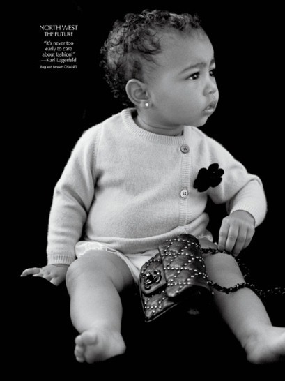 kimkanyekimye:
“ North West for CR Fashion Book shot by Michael Avedon.
”