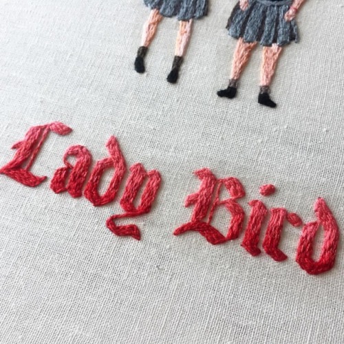 ✨ #ladybird #hyeinembroidery (at Sacramento, California)