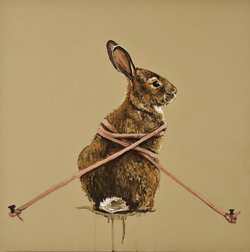 fer1972:  Tied Up Animals: Paintings by Michael McConnell  