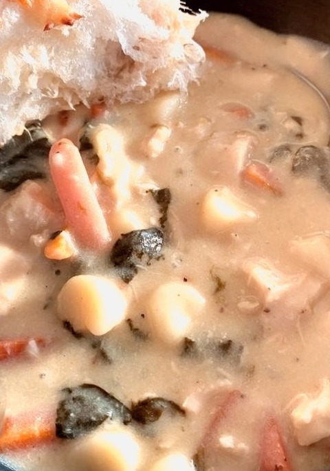 Chicken and Gnocchi Soup
This filling chicken and gnocchi soup contains chicken, vegetables, and potato dumplings. It’s the ideal recipe for creamy soup on a chilly day. 2 tablespoons cold water, 4 cups chicken broth, 1 pound cooked cubed chicken...