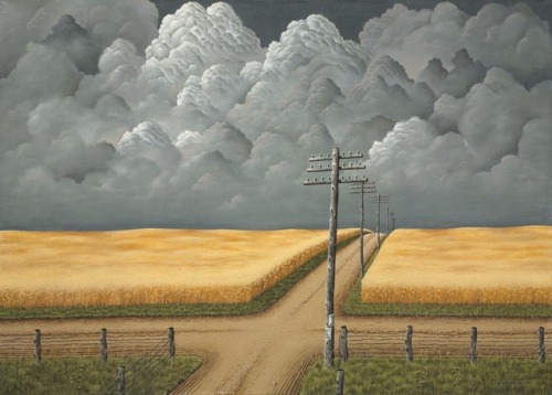 John Rogers Cox, Gray and Gold, 1942.