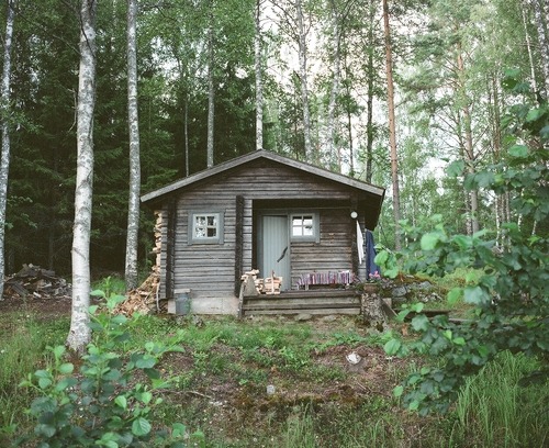 idon-tevenwantoknow:  THERE’S TIMES WHEN I WANT A RUSTIC CABIN IN THE WOODS AWAY