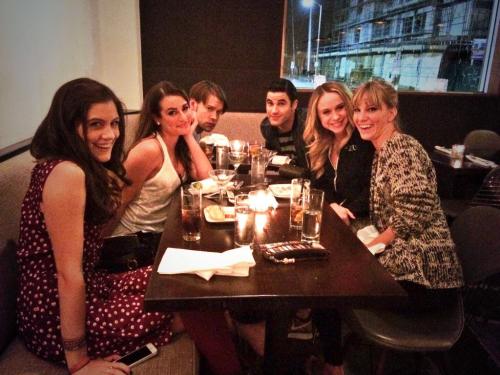 :  msleamichele Celebrating 700 w/ @DarrenCriss @chordoverstreet @becbecbobec @HeatherMorrisTV &