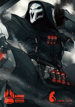 rainelucht:  Reaper, from Overwatch!Another