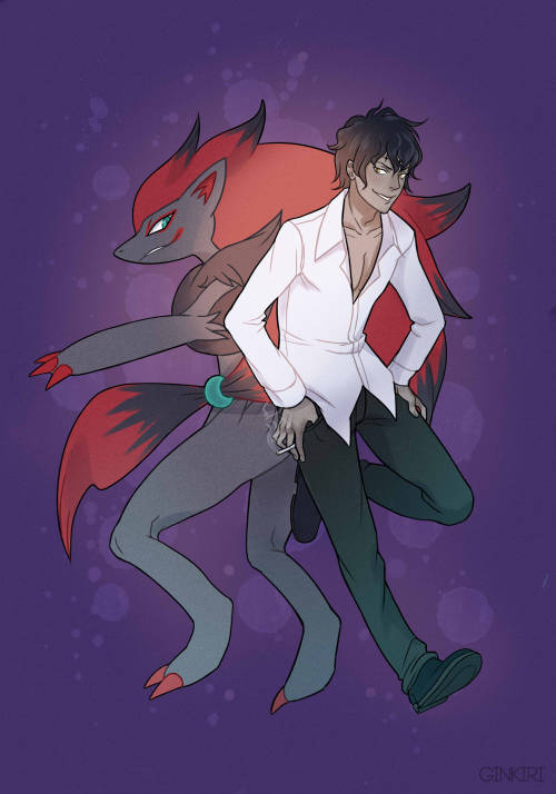 ginkirikirikiri:D.Gray-man and Pokemon Crossover