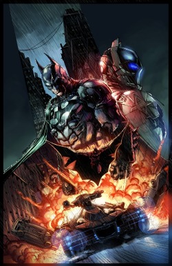 xombiedirge:  Batman Arkham Knight Collector’s Cover by Jason