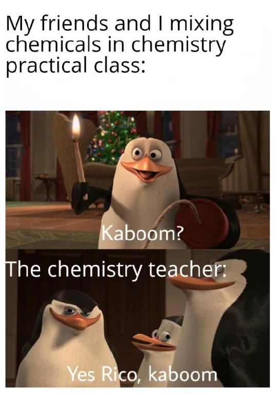 I miss chemistry practicals :(
