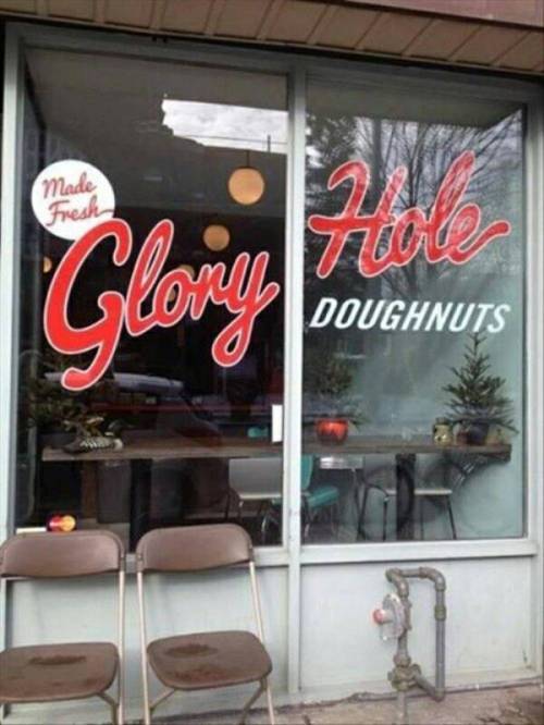 hellovagirl: arnold-ziffel:  Oh my…  🤭  Tumblr’s favorite donut shop. At least NSFW Tumblr’s favorit donut shop.  