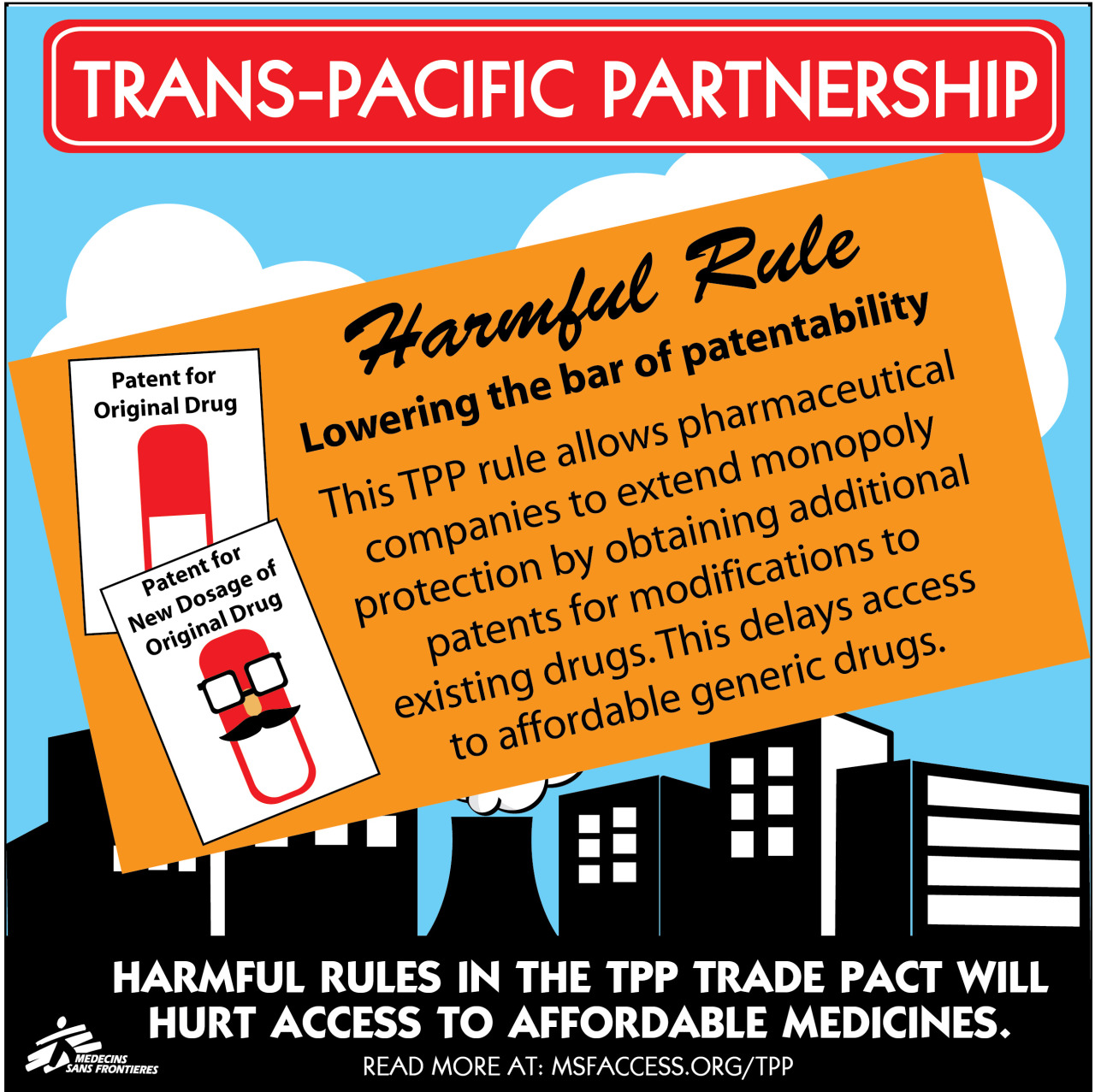 doctorswithoutborders:  As negotiations for the Trans-Pacific Partnership (TPP) Agreement