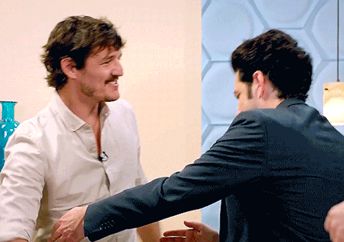 pedropascals:Pedro Pascal and Ben Schwartz on The Earliest Show