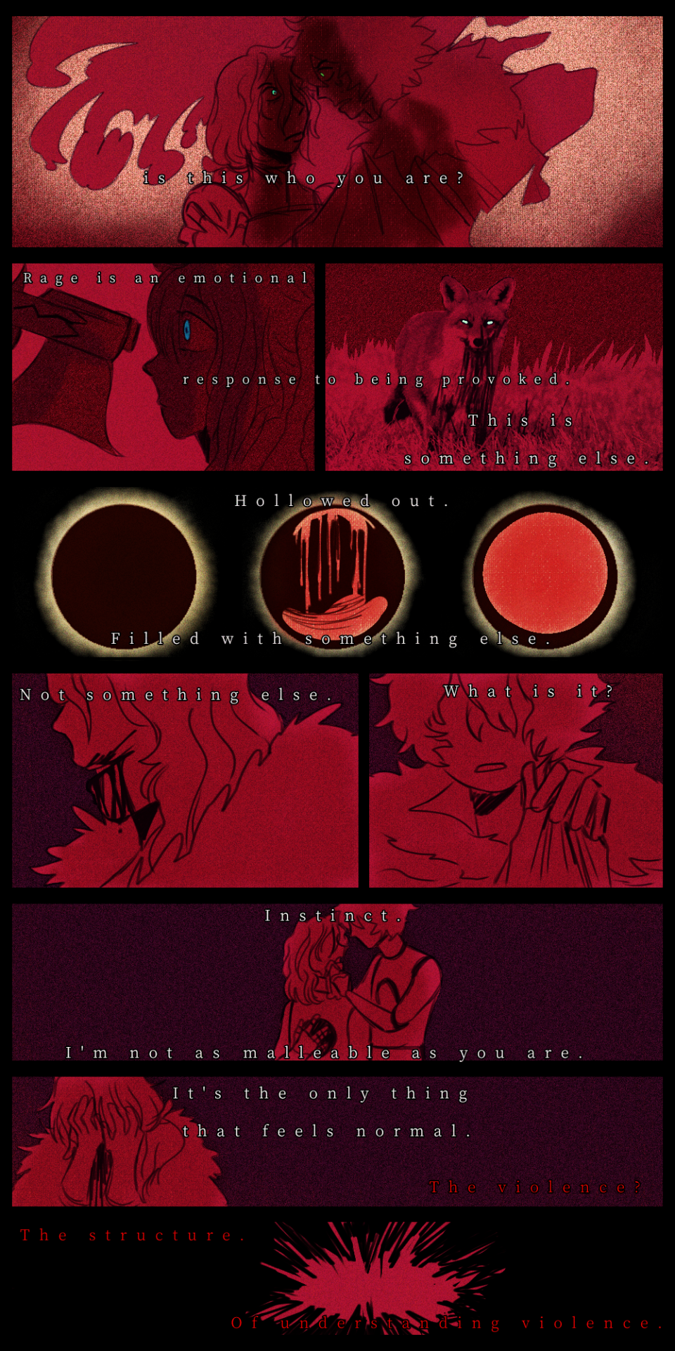 Something About The Slow Ride Towards The Becoming A Monster
