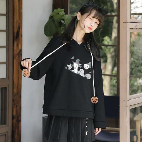 Cute Halloween Cosplay Devil Pumpkin Hoodie starts at $41.90 ✨✨✨This is so cute! Catch my eye right 