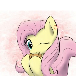 madame-spookyshy:  Flutter Cookie by SirVown  HNNNNG &lt;3 (Click the link, it&rsquo;s animated!)