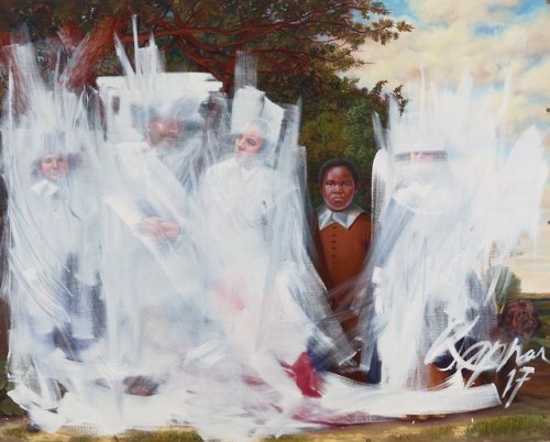 Can Art Amend History? Titus Kaphar posed this question in his 2017 Ted Talk, alongside his loose co