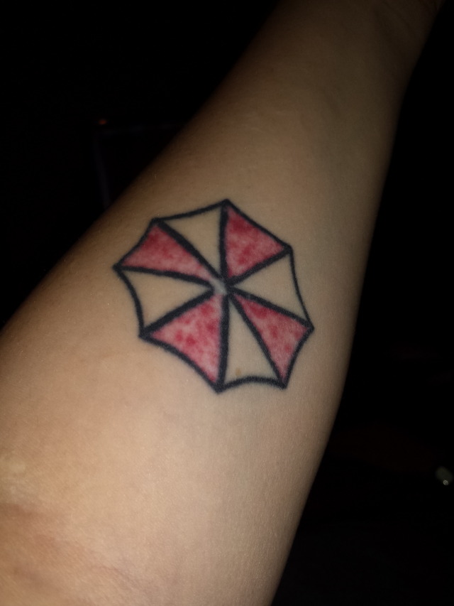 Umbrella corp tattoo  rresidentevil