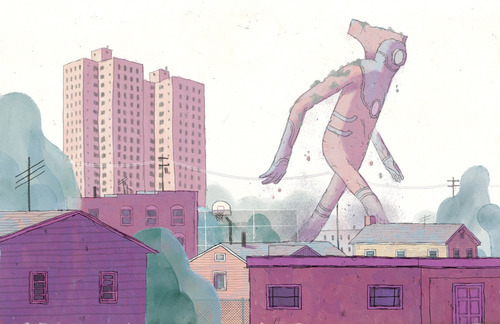 crossconnectmag:  The beautiful illustration work by Richie Pope is inspiring in