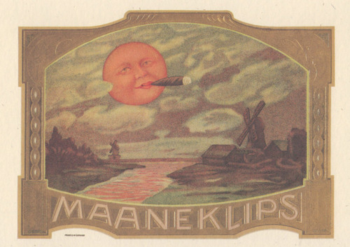 Cigar box label postcards from Chronicle Books, 1997