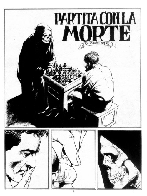 cravenroad:Dylan Dog n.66 - La partita con la morte(per quanto mi riguarda uno dei migliori albi)Ma 